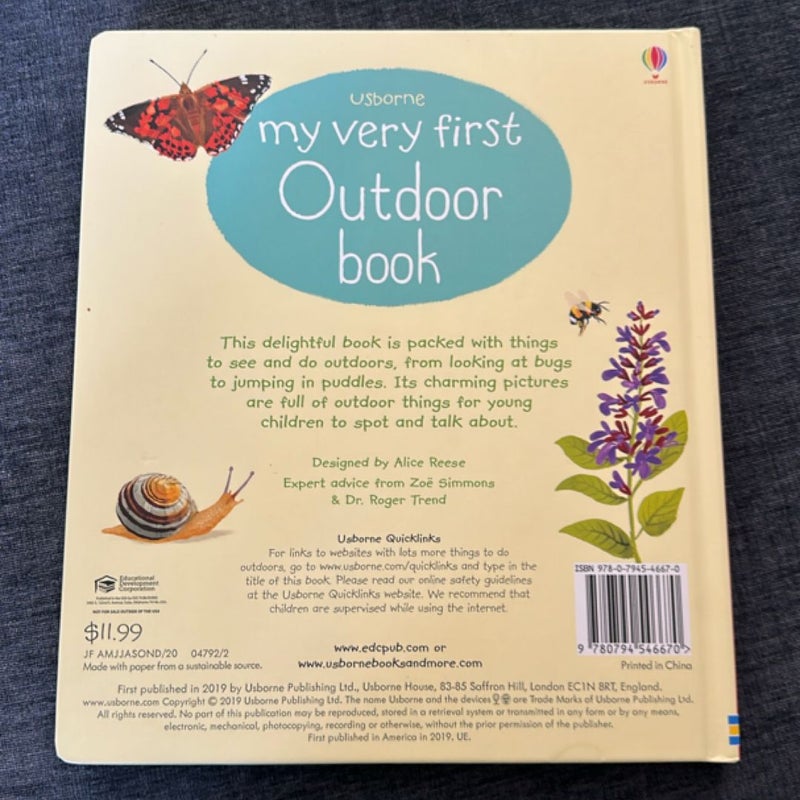 My Very First Outdoor Book IR