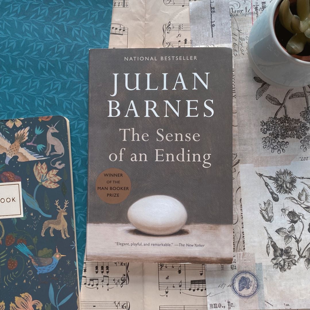 Signed 1st Edition - The Sense of an Ending by Julian Barnes - Booker Prize