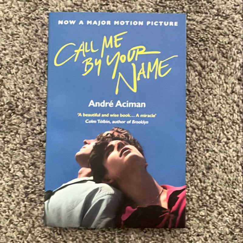 Call Me by Your Name (Film Tie-In)