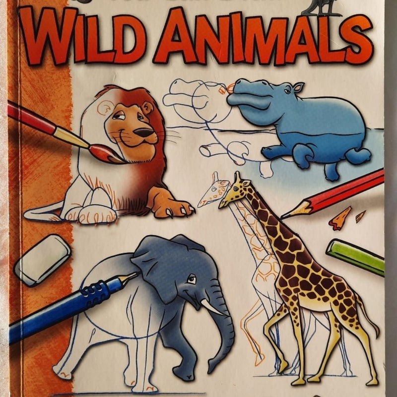 You Can Draw Wild Animals by Damien Toll (Very good, Pbk, 2005, Hinkler Books)