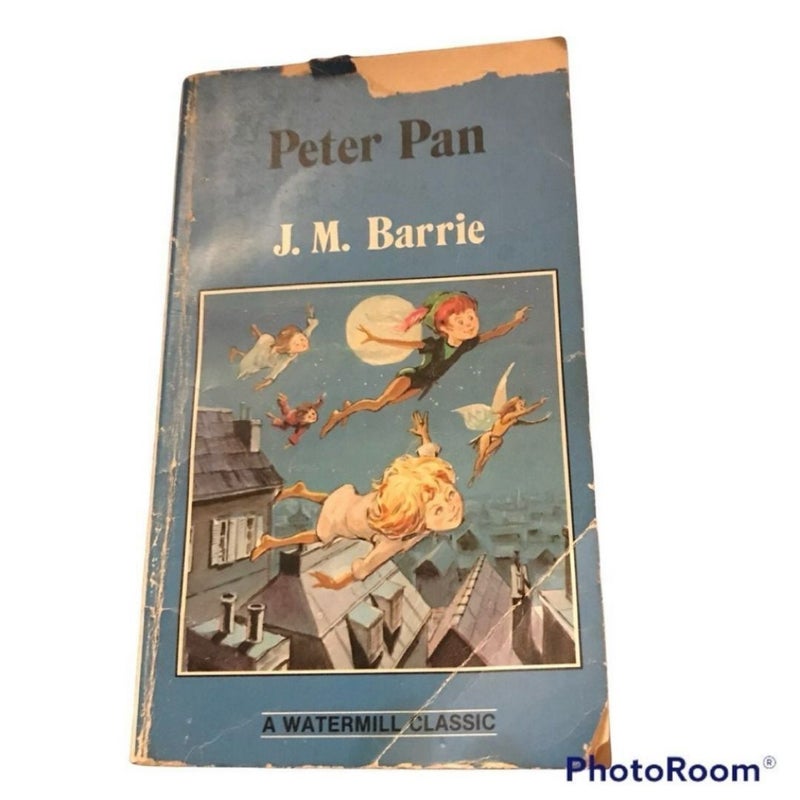 Vintage 1987 Peter Pan J.M. Barrie Paperback 