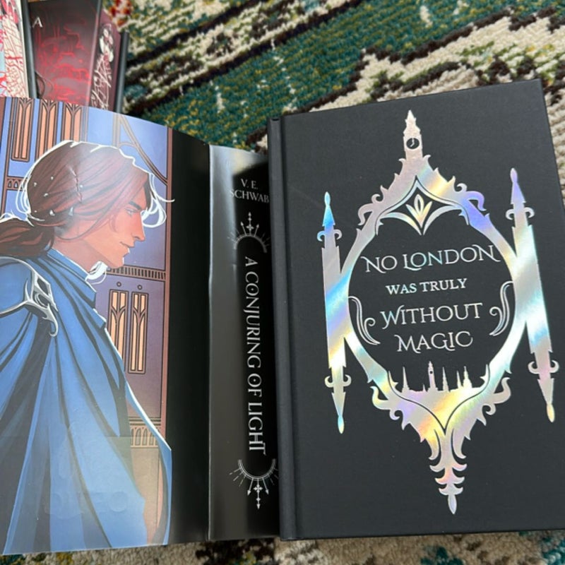 Shades of Magic trilogy 
