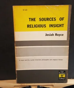 The sources of religious insight