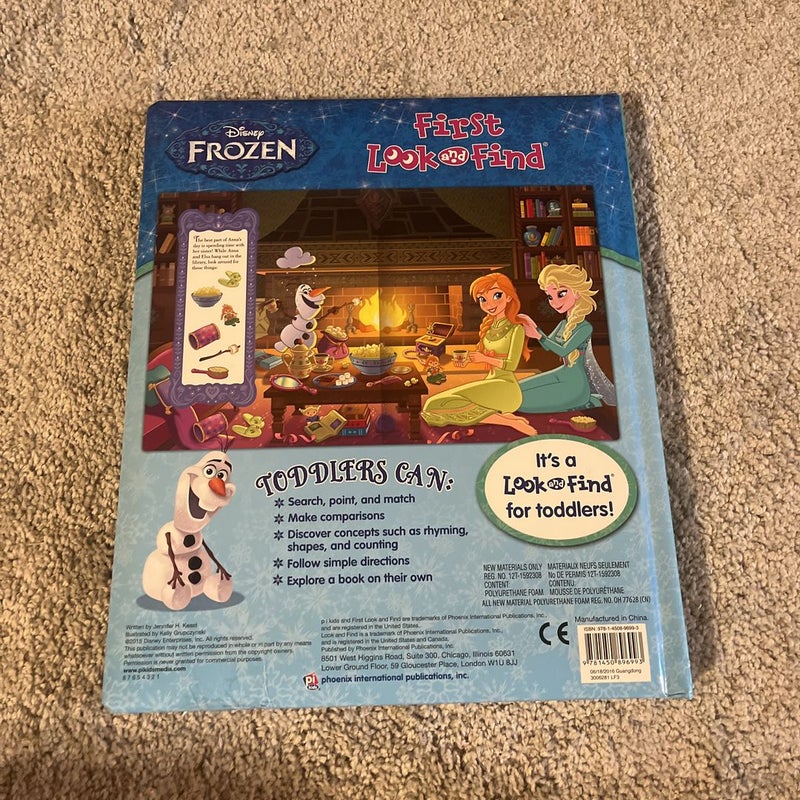 Disney Frozen First Look and Find