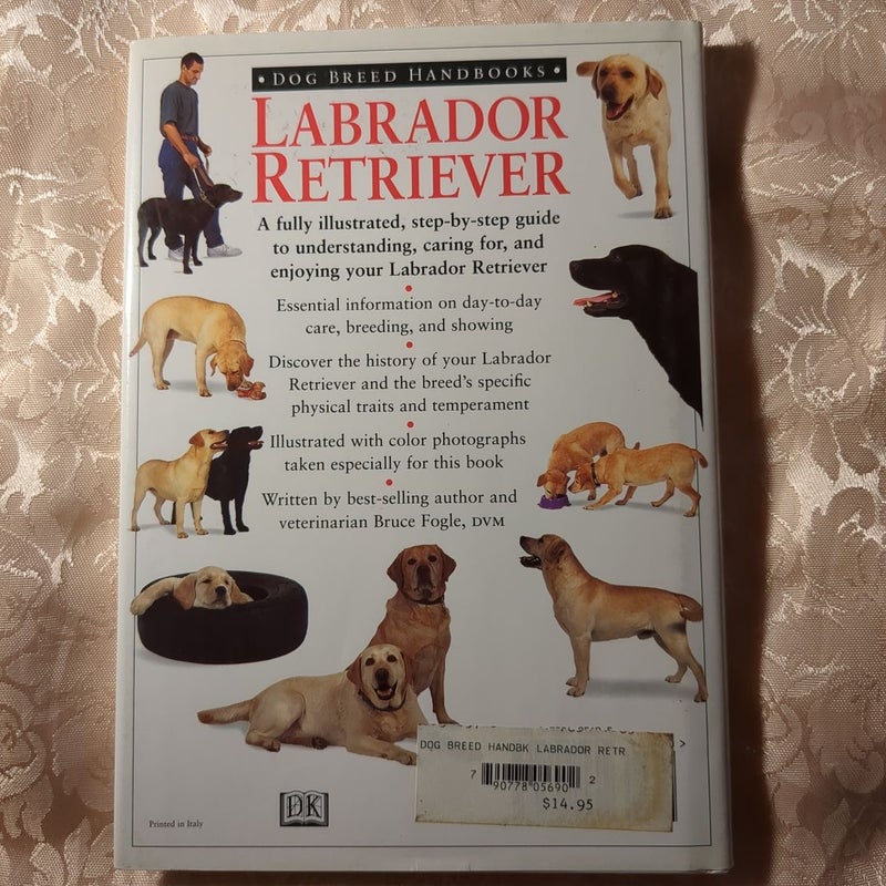 Dog Breed Handbooks Labrador Retriever Hardback 