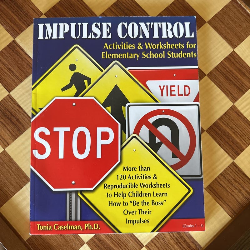 Impulse Control Activities and Worksheets for Elementary School Students