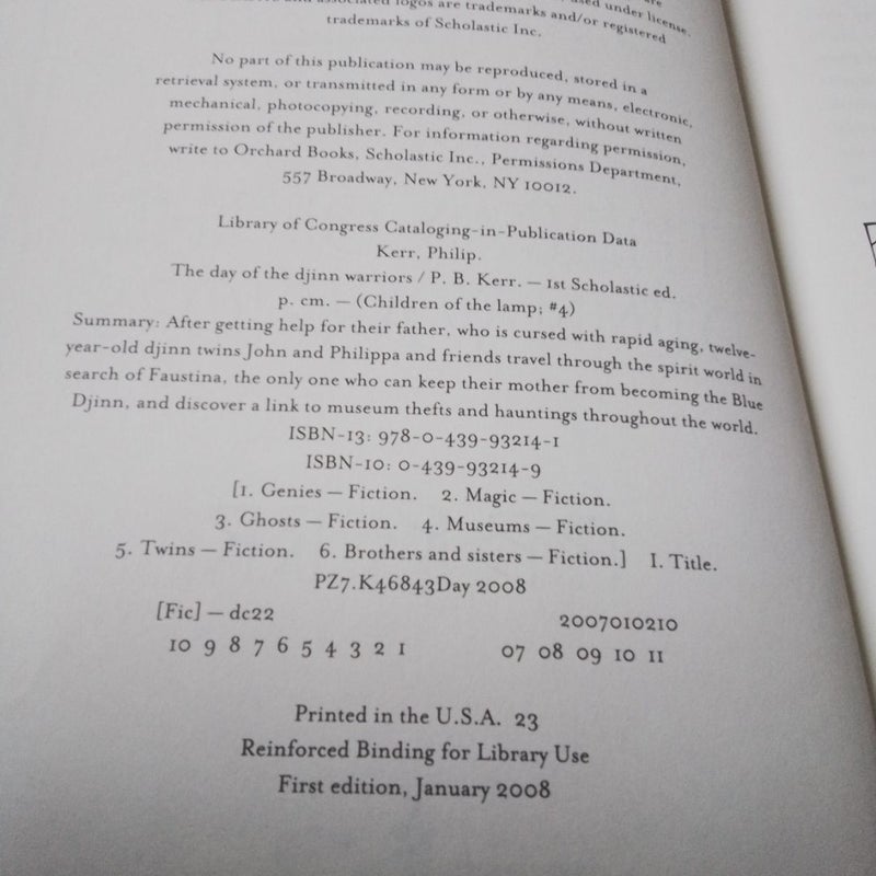 The Day of the Djinn Warriors