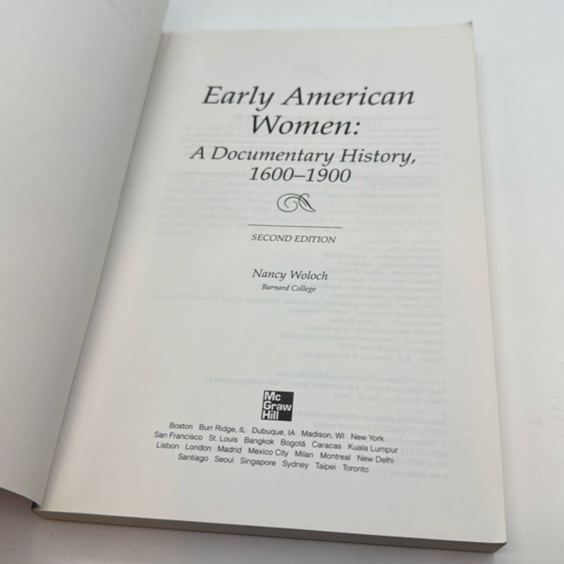 Early American Women