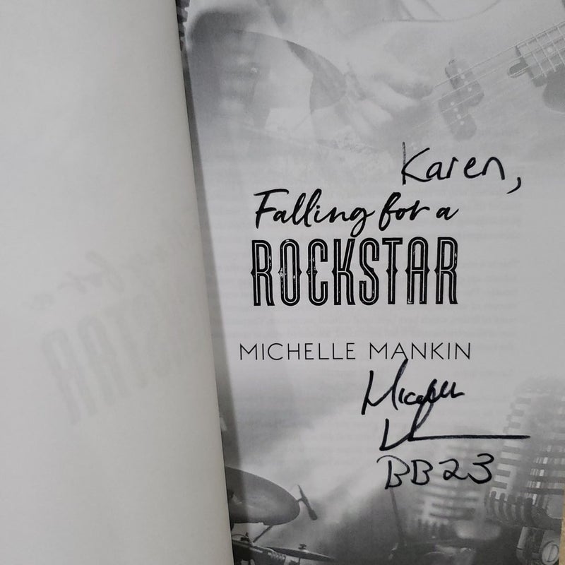 Falling for a Rockstar (signed and personalized)
