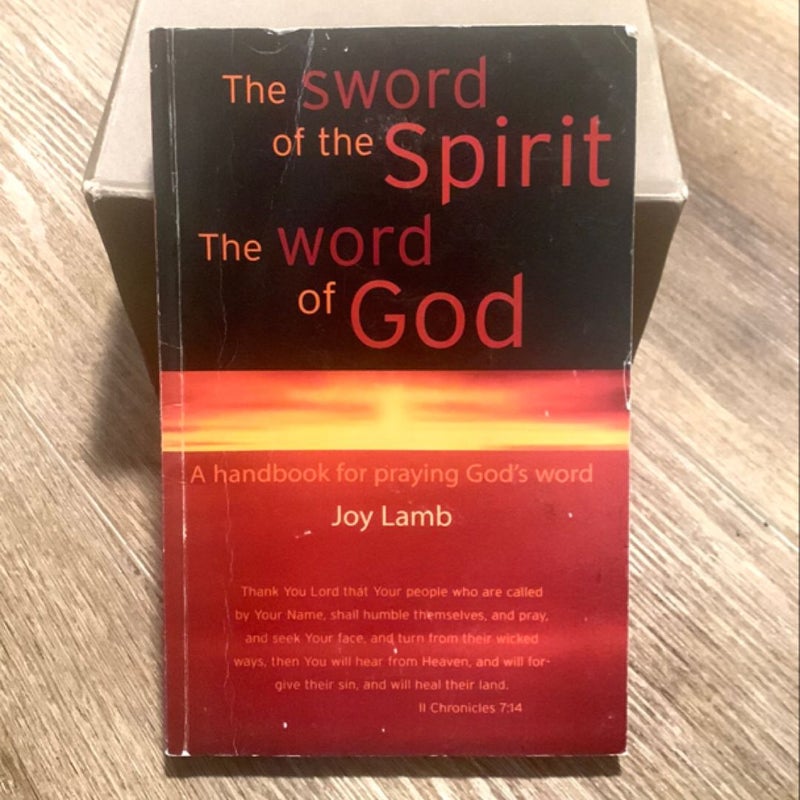 The Sword of The Spirit The Word of God 