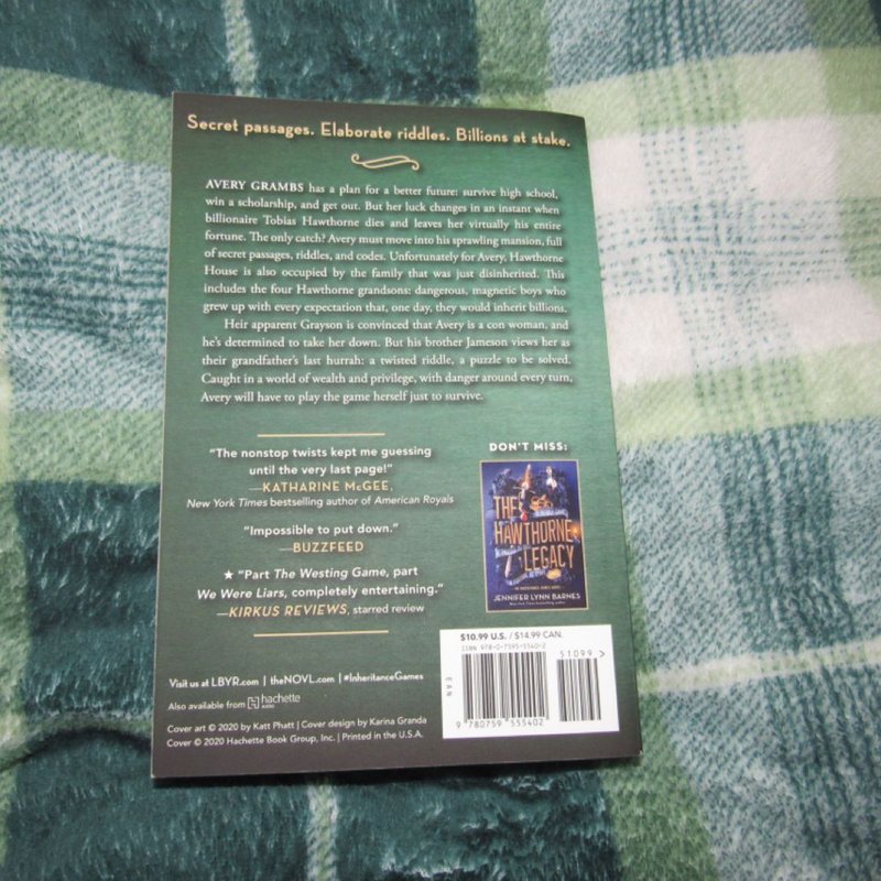 The Inheritance Games by Jennifer Lynn Barnes, Paperback | Pangobooks