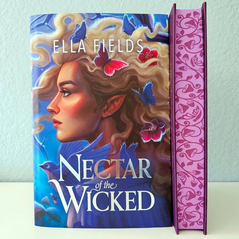 Nectar Of The Wicked SIGNED by Ella Fields Fairyloot Special Edition Romantasy