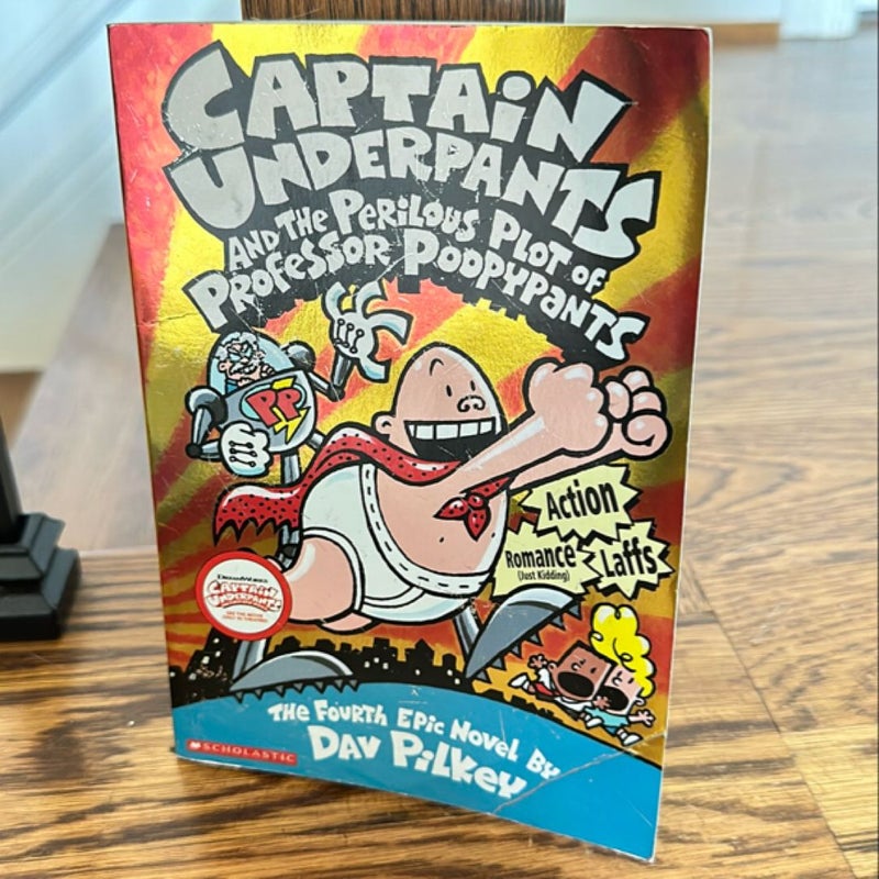 Captain Underpants and the Perilous Plot of Professor Poopypants