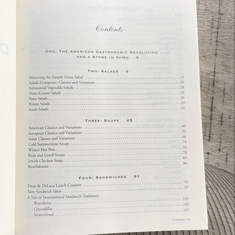 The Dean and Deluca Cookbook