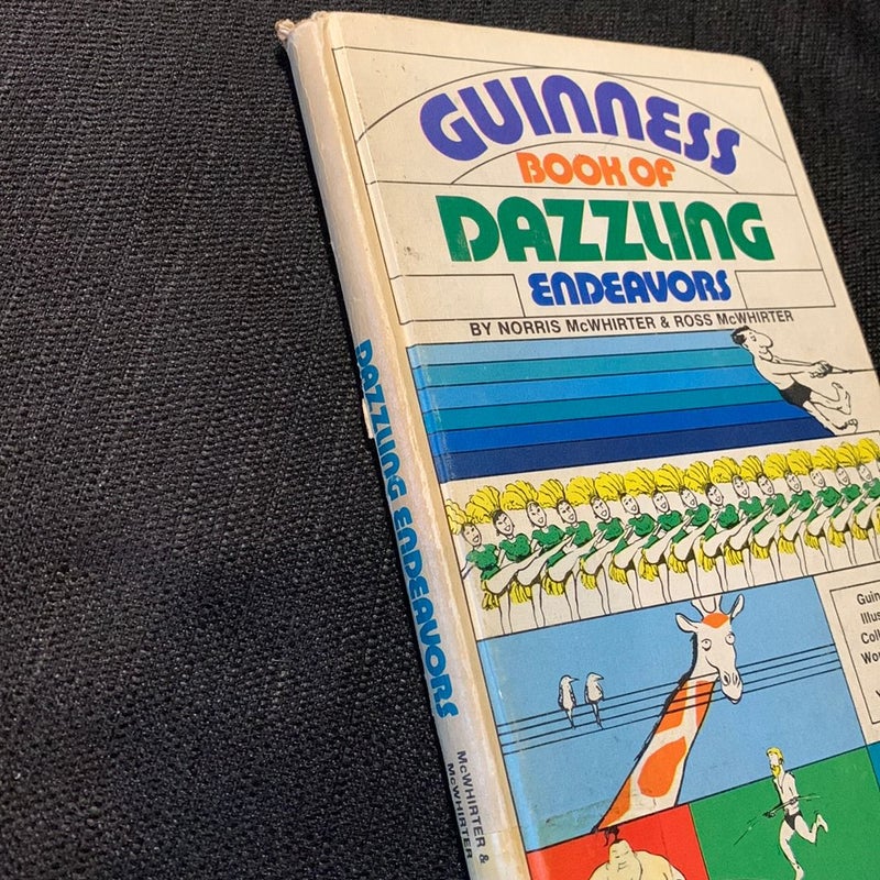 Guinness Book Of Dazzling Endeavors vintage 1980