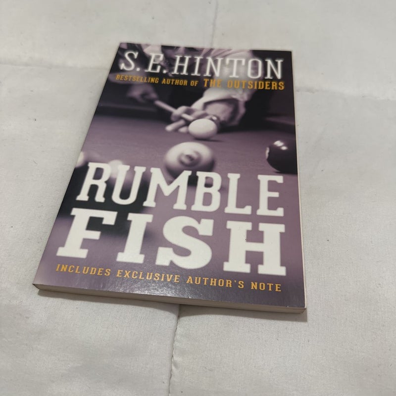 Rumble fish deals book