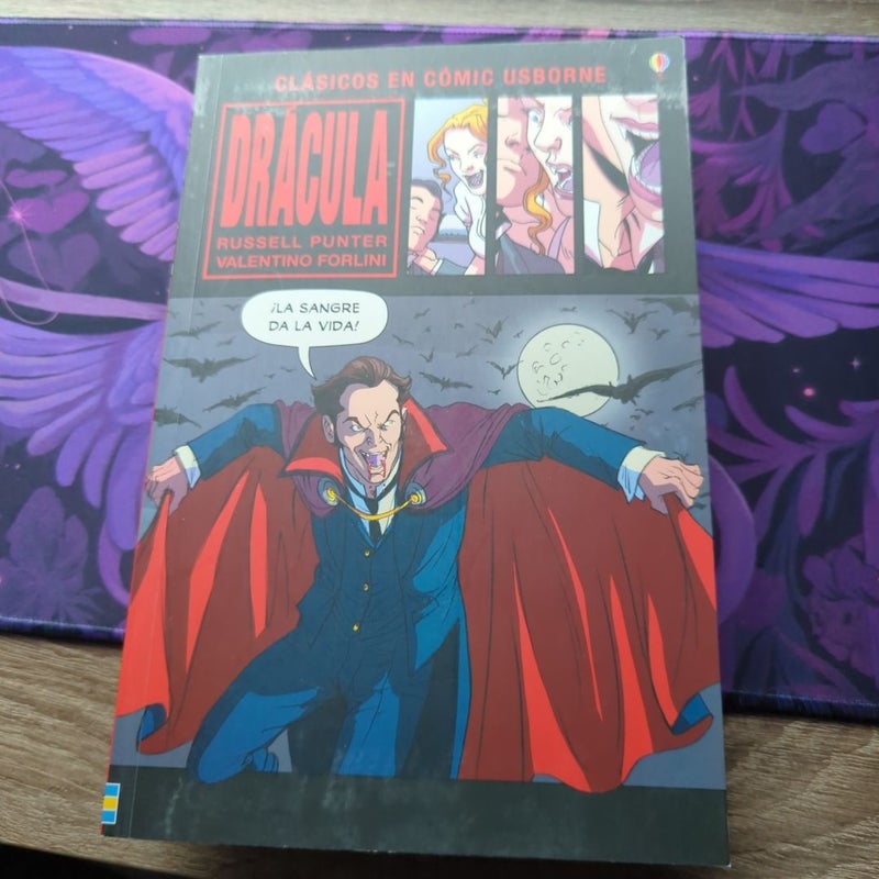 Clásicos en Cómic Usborne Drácula(Dracula)