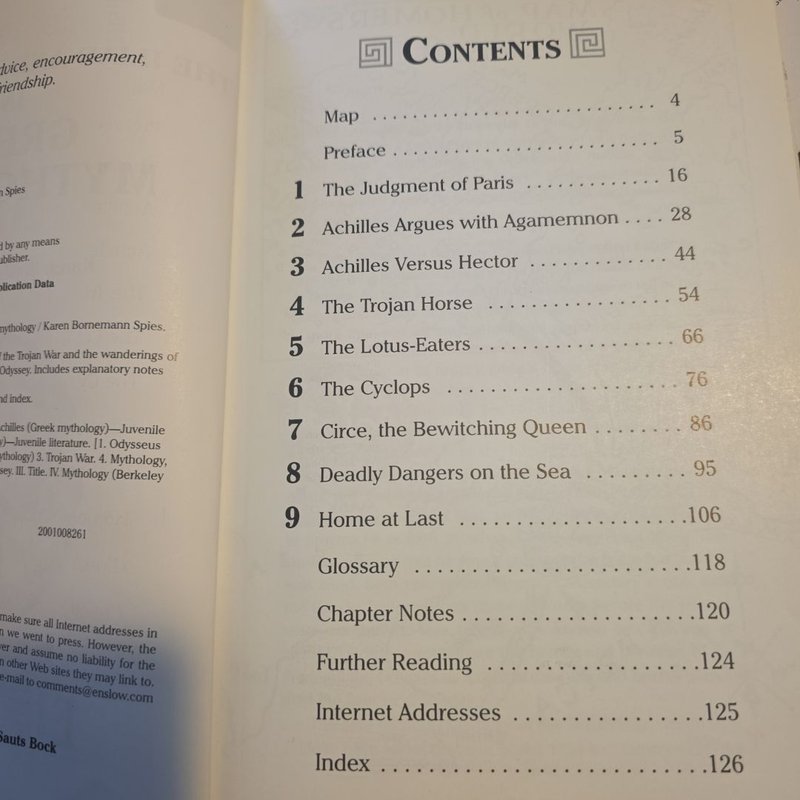 The Iliad and the Odyssey in Greek Mythology by Karen Bornemann Spies