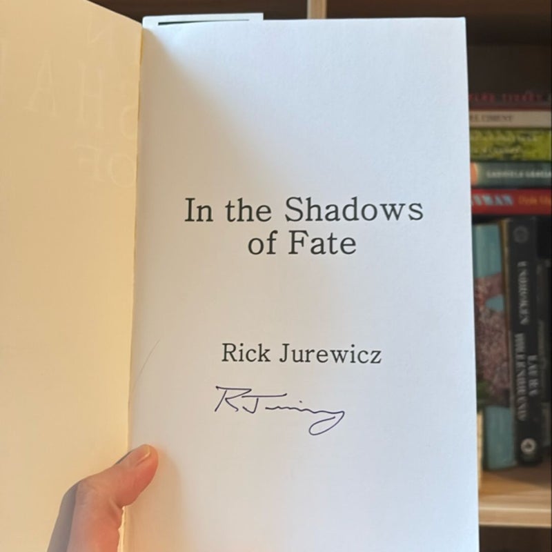 In the Shadows of Fate (Signed copy and bookmark!)