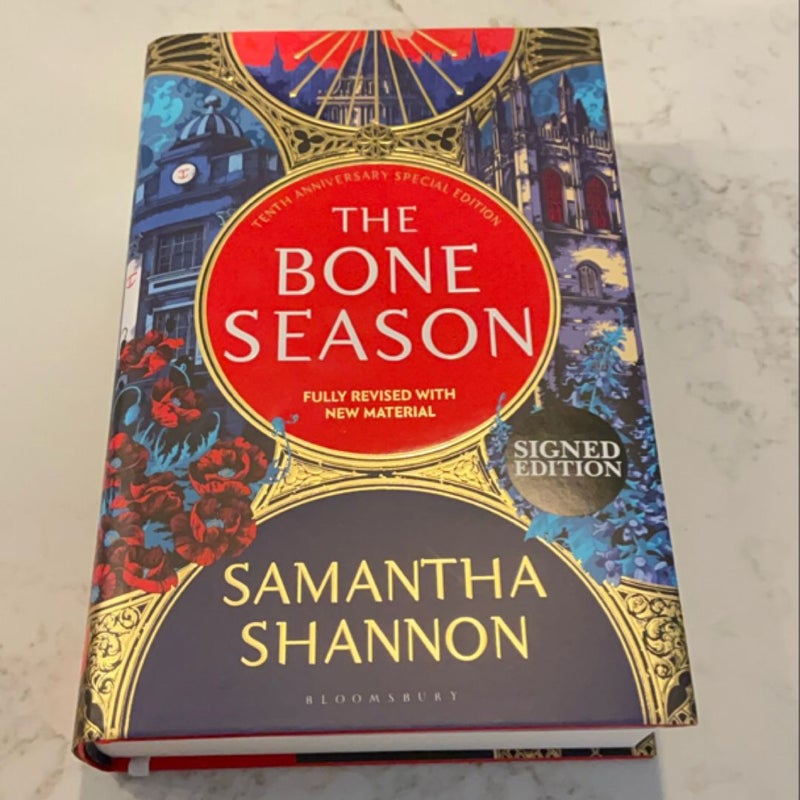 New! Signed! The Bone Season Fully Revised with New Material