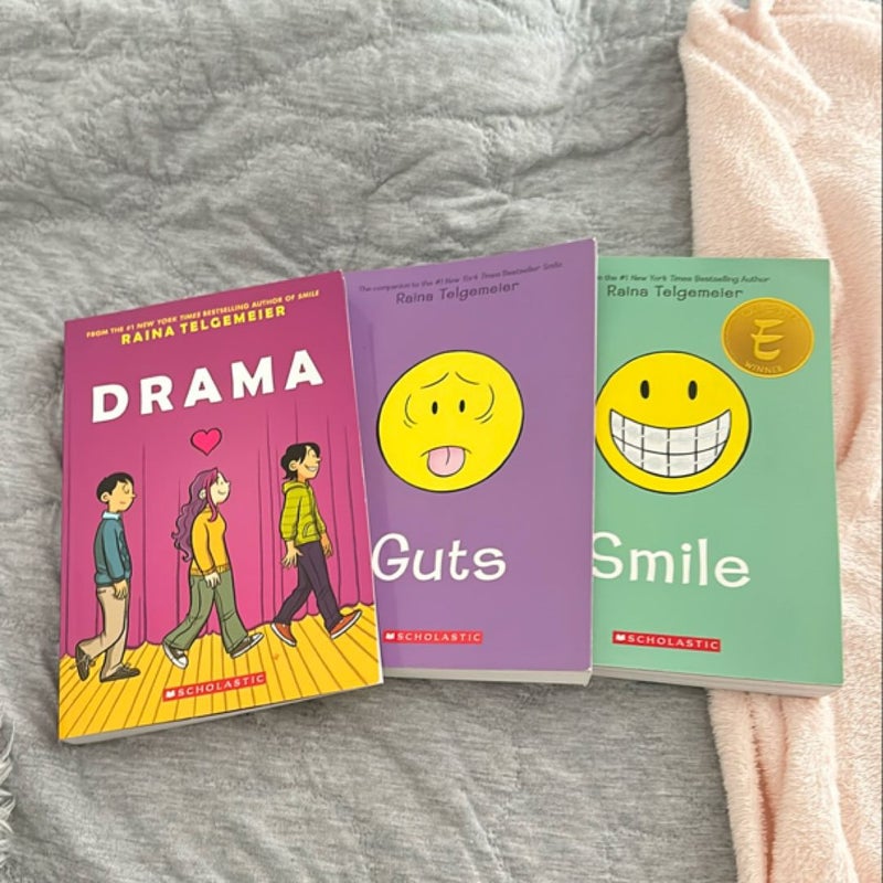 Drama, Guts, Smile