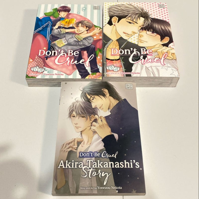 Don't Be Cruel: 2-In-1 Edition, Vol. 1&2, Akira Takanashi’s Story