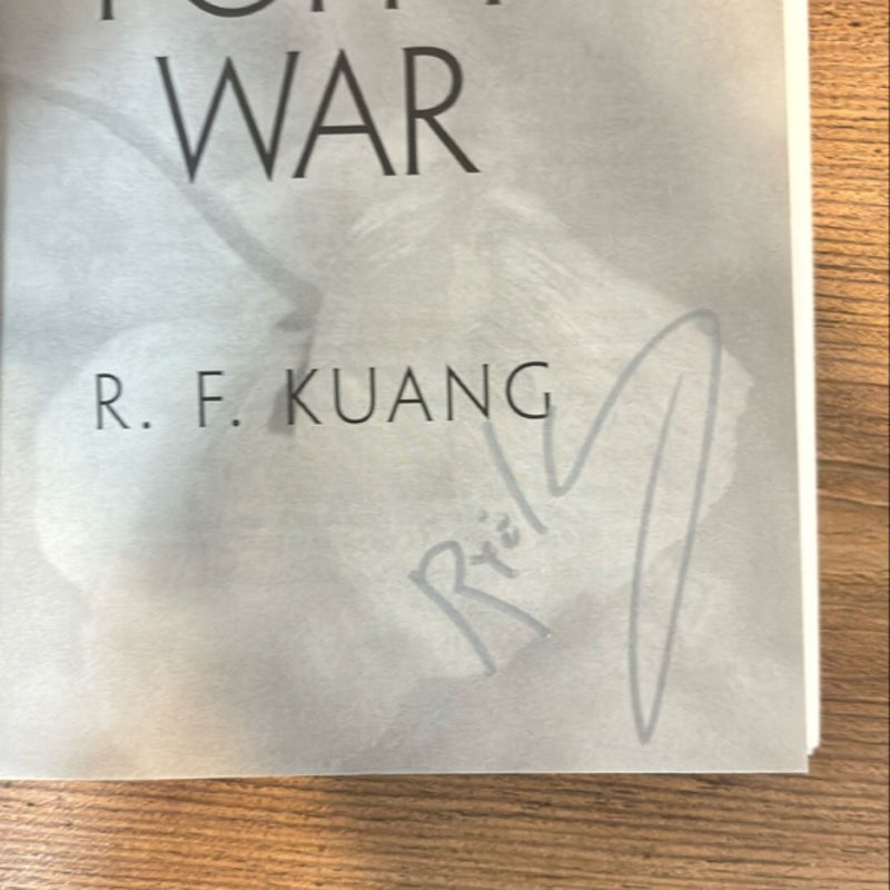 The Poppy War (signed)