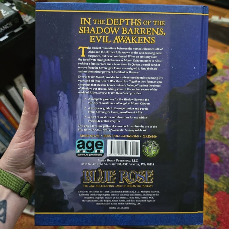 Blue Rose RPG Envoys to the Mount