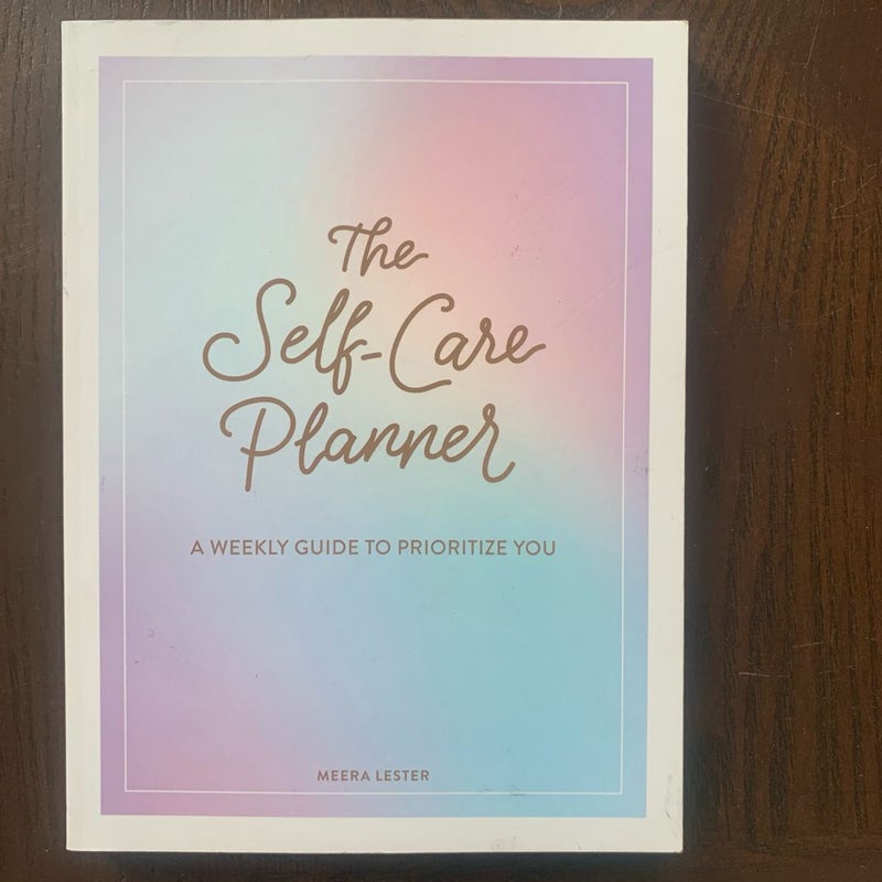 The Self Care Planner 