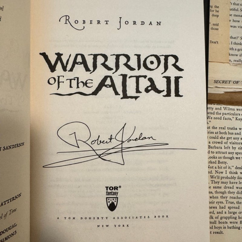 Warrior of the Altaii - AUTOSIGNED