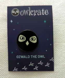 Owlcrate pin Ozwald the Owl