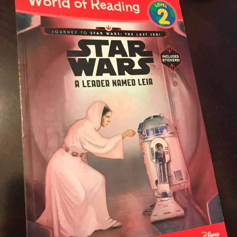 World of Reading Journey to Star Wars: the Last Jedi: a Leader Named Leia (Level 2 Reader)