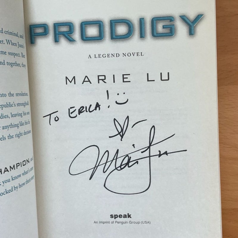 Prodigy (signed)