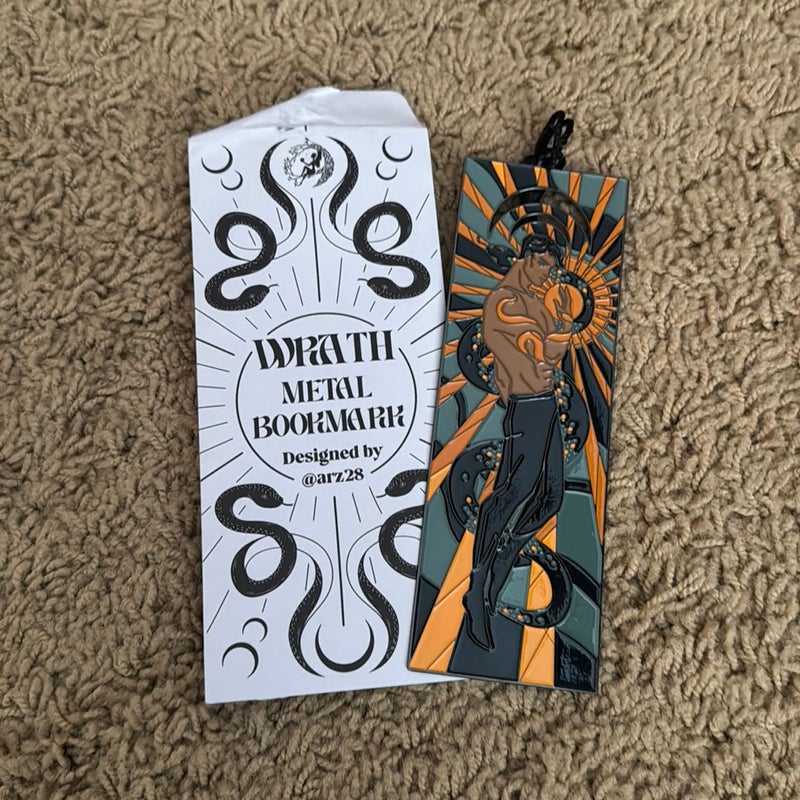 Wrath Metal Bookmark - Fairyloot