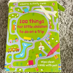 100 Things for Little Children to Do on a Trip