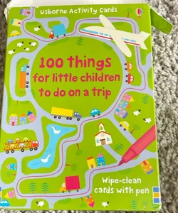 100 Things for Little Children to Do on a Trip