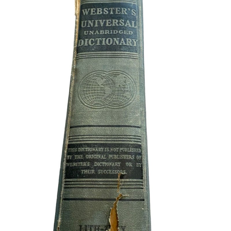 Webster’s Universal Dictionary of the American Language