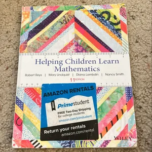 Helping Children Learn Mathematics