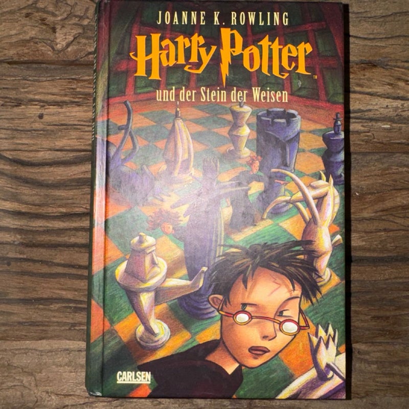 Harry Potter All Books 1999 German Edition Rare 