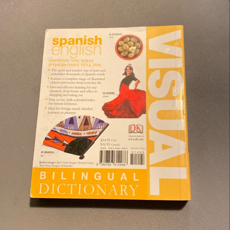 Spanish English Bilingual Visual Dictionary