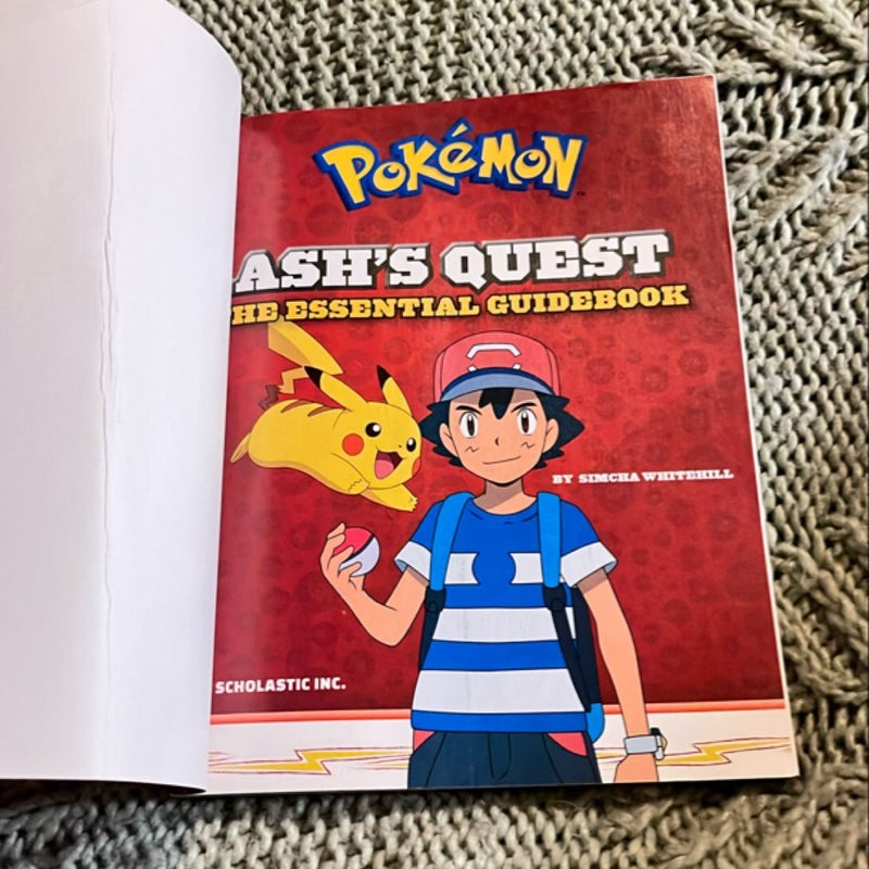 Pokémon Ashe’s Quest the Essential guidebook