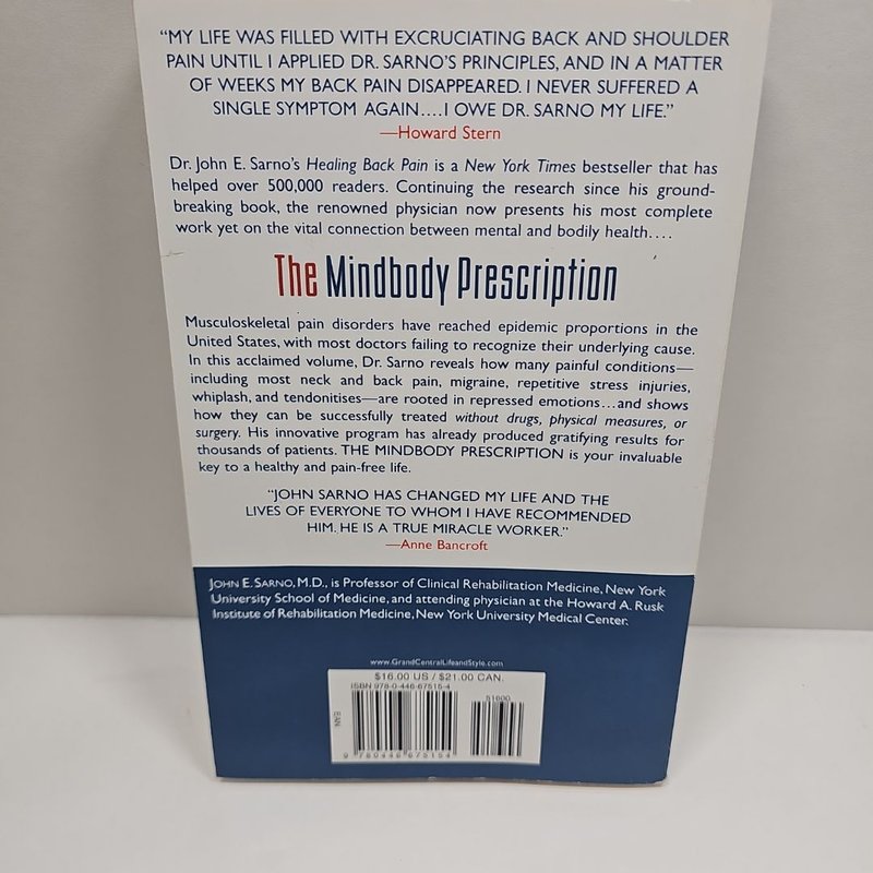 The Mindbody Prescription
