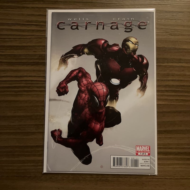 Marvel Comics Carnage 1-4