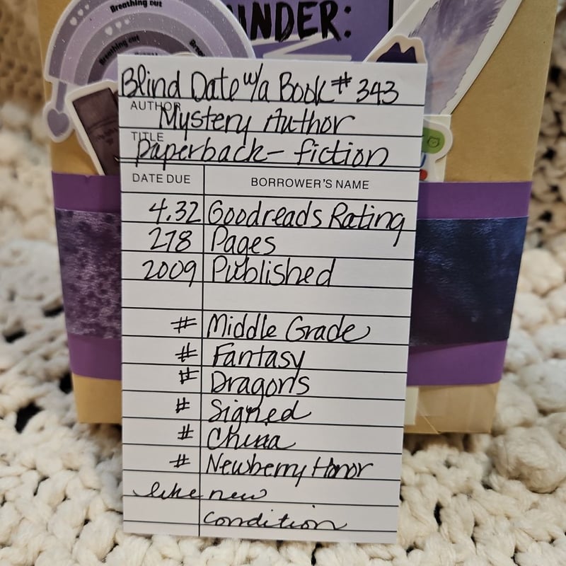 Blind Date with a Book #343