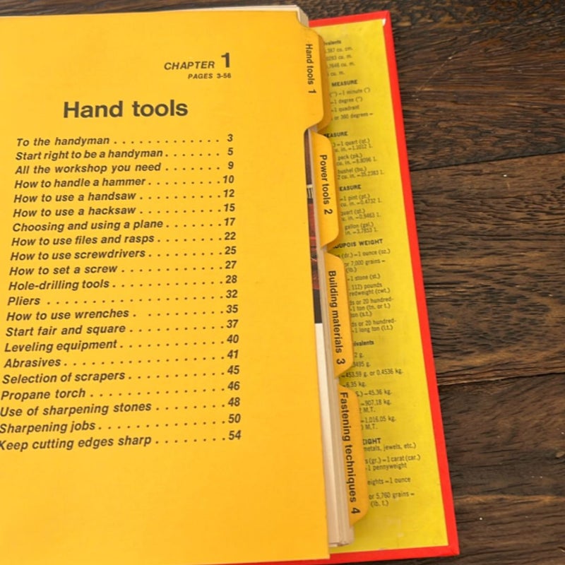 Better Homes and Gardens Handyman’s Book