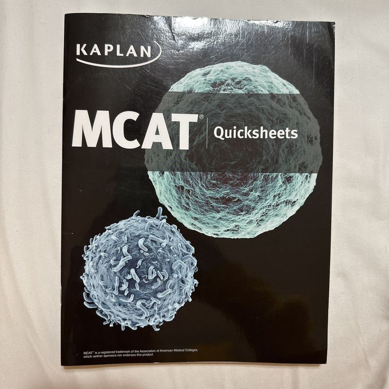 Kaplan MCAT Quicksheets