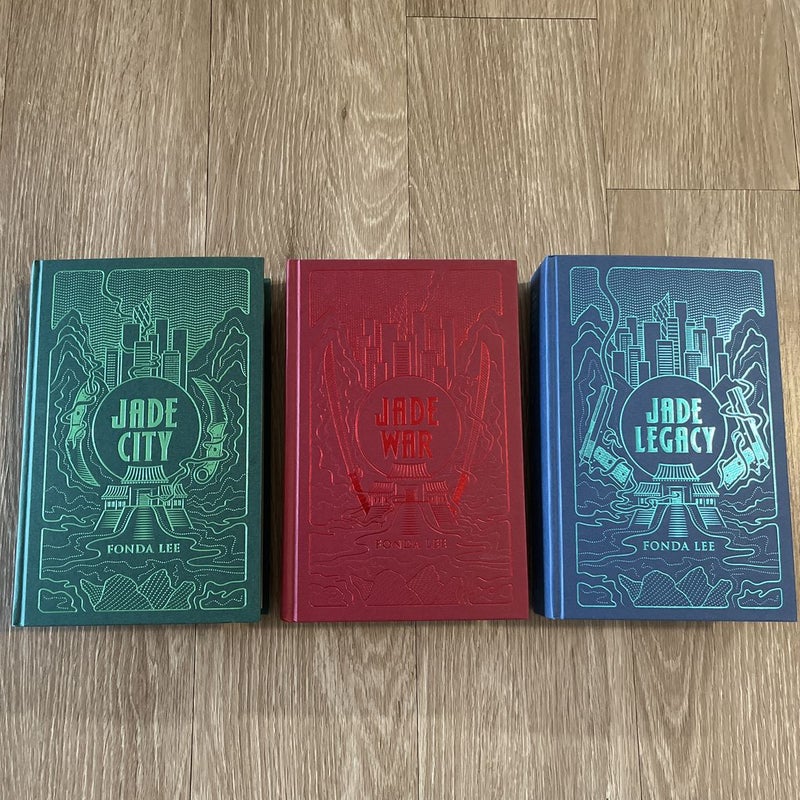 Jade City Illumicrate Signed Set