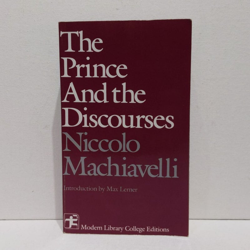 The Prince and the Discourses