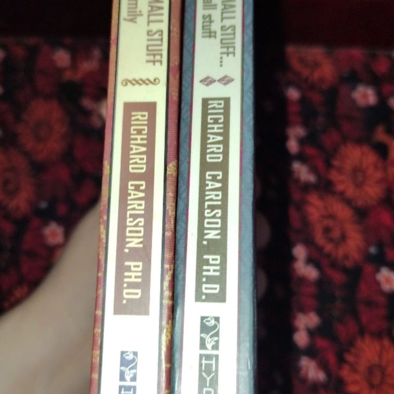 Don't Sweat the Small Stuff Book Set by Richard Carlson – 2-Paperback Bundle
