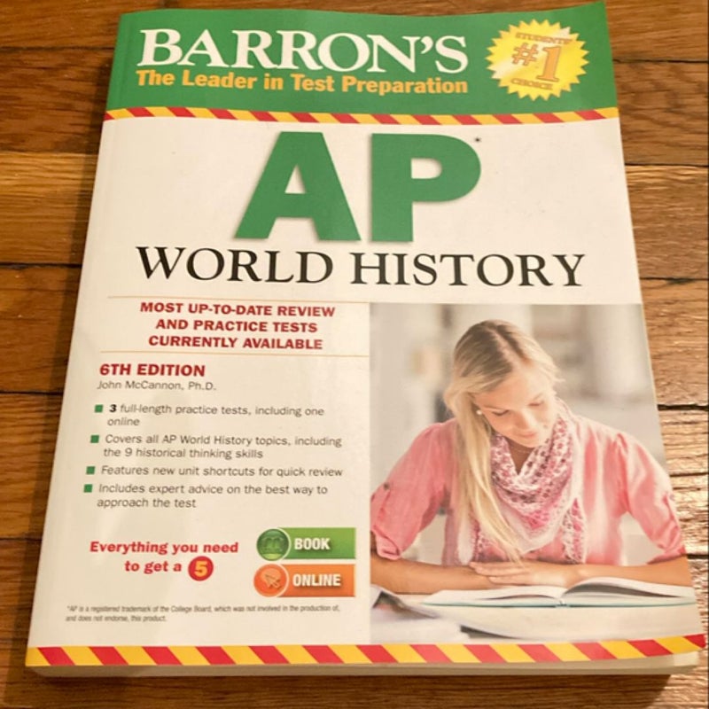 Barron's AP World History, 6th Edition